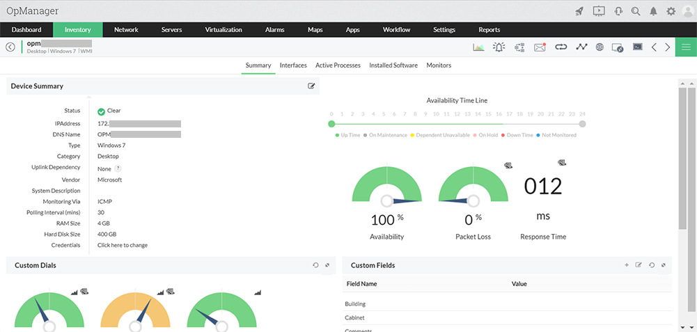 ManageEngine OpManager & Optrics | Network Performance Monitor
